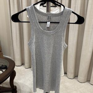 Gray Sleeveless Women's Top